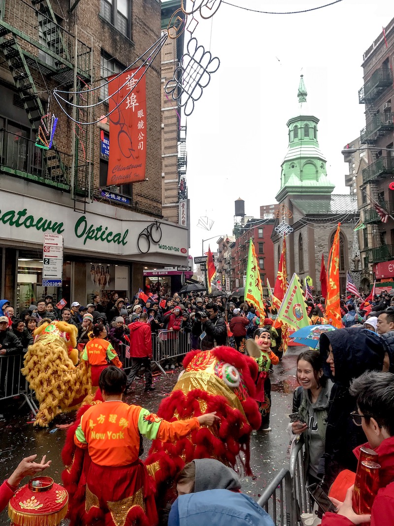 Das chinesische Neujahr in NYC - Die Parade