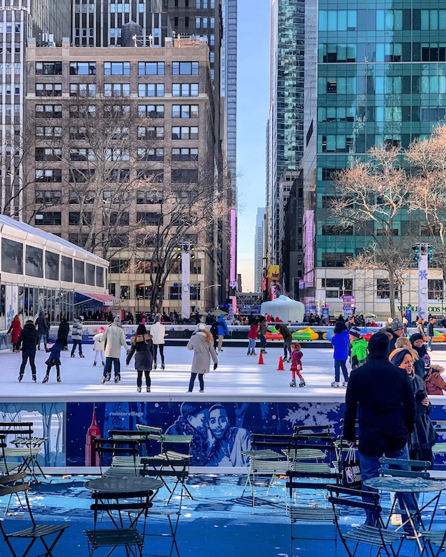 Bryant Park and Winter Games