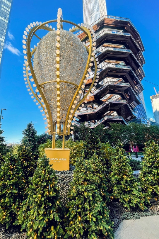 Hudson Yards Christmas 2025