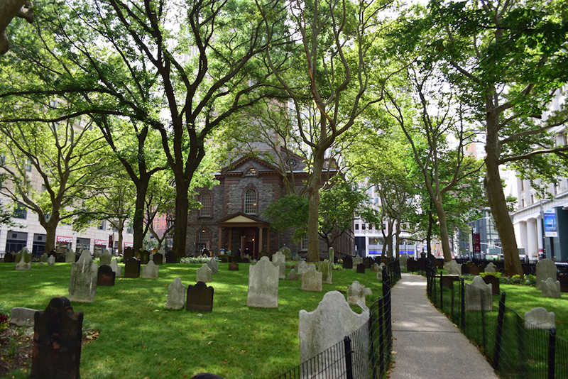 Trinity church in NYC